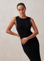 Ribbed Knit Dress