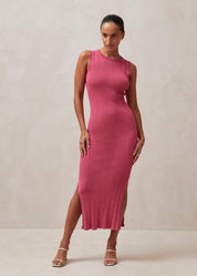 Ribbed Knit Dress