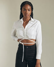 Crop Collar Shirt