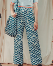 Flower Pattern Pants