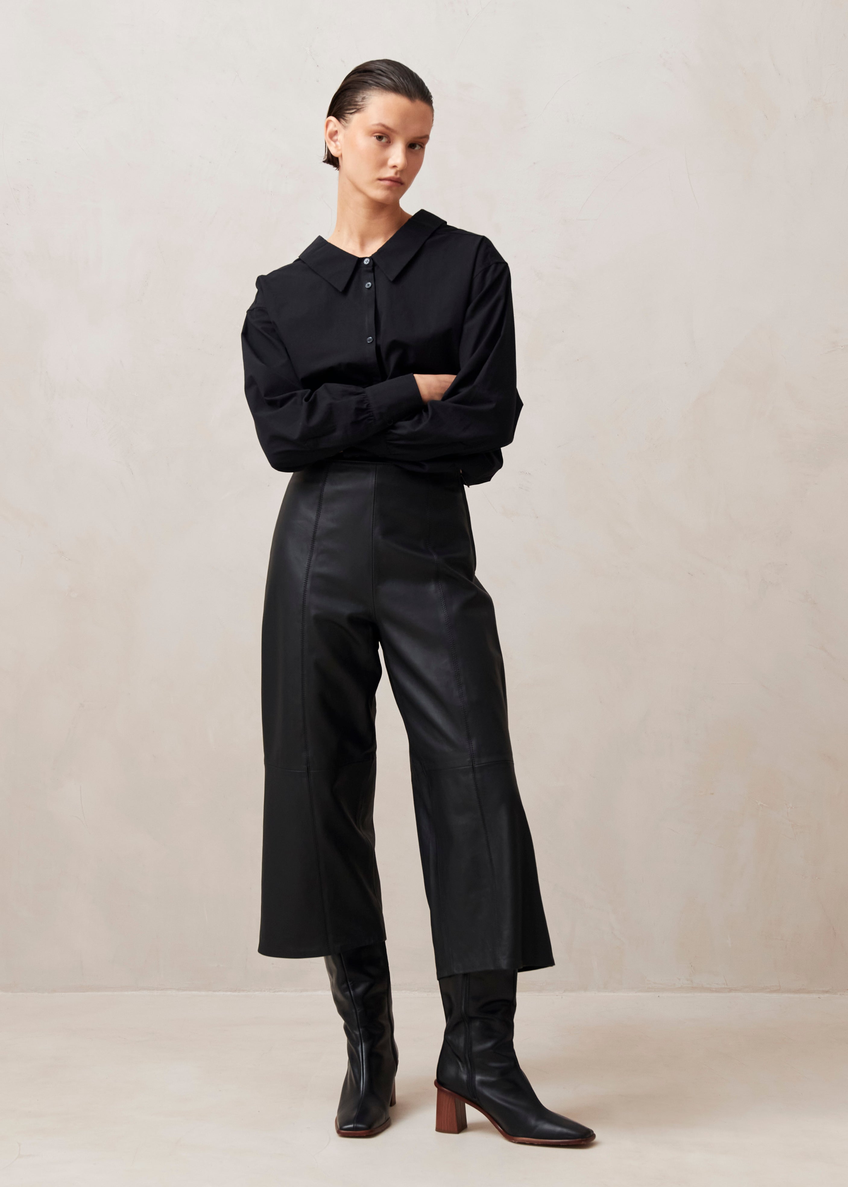 Mallory Leather Pants