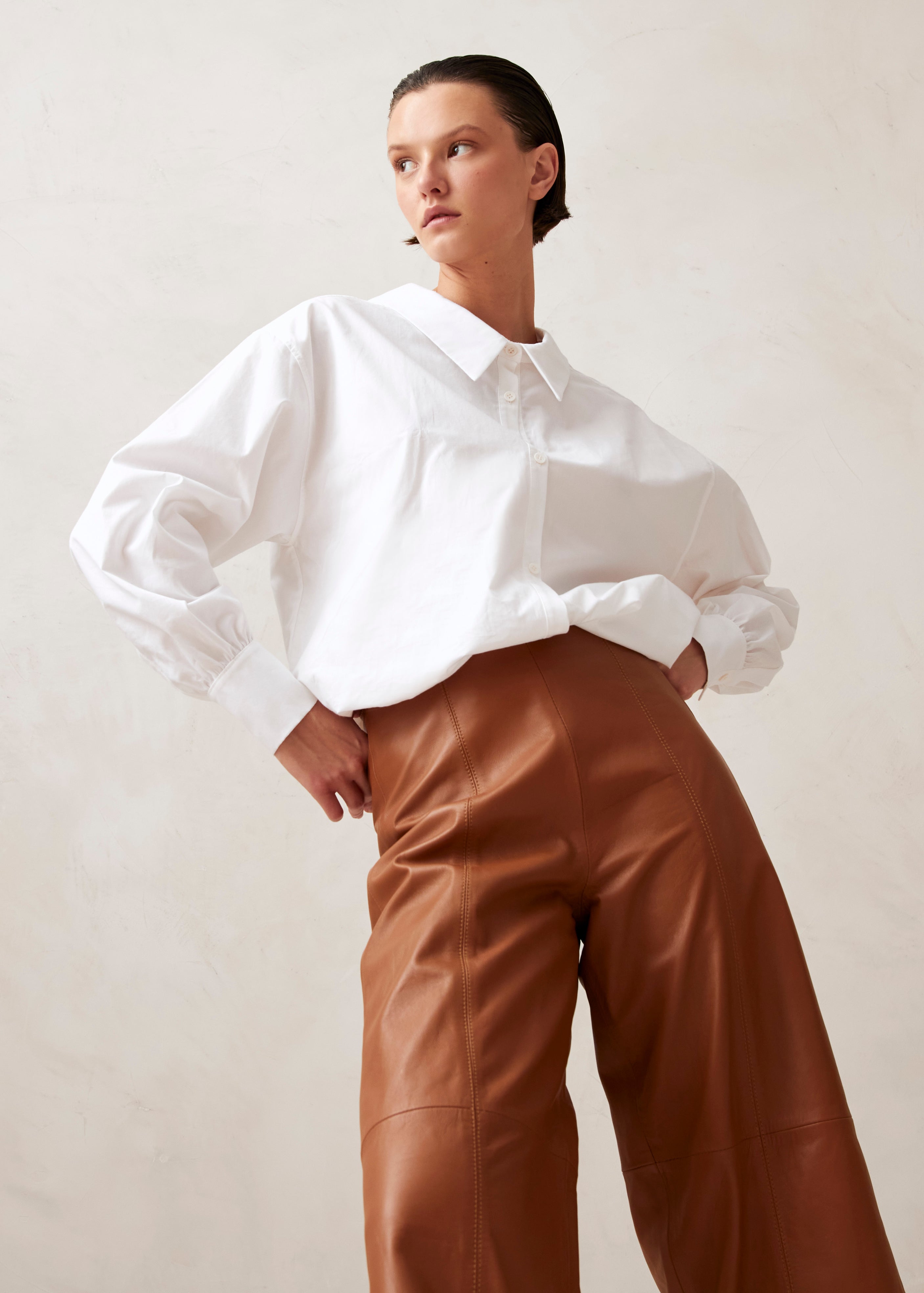 Mallory Leather Pants