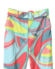 Vibrant Print Pants